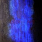 Farbfeld blau (Glaube)
