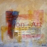 "Piu Allegro" aus der Arbeitsserie "Beethoven" Notenfragment