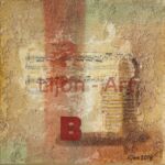 Noten-Fragment 2
aus der Arbeitsserie "Beethoven"
aus 2018 Noten-Fragment 2