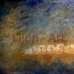 ais 1995
Acryl-Sand-Mischtechnik
auf Leinwand 8 Sand-Lijoner